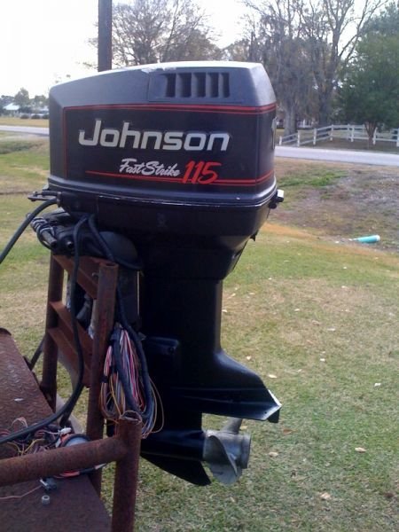 A stock image illustrating 115 johnson outboard motor concepts