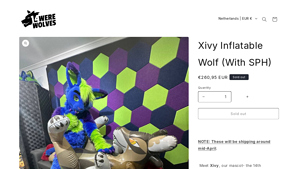Xivy - Inflatable Wolf