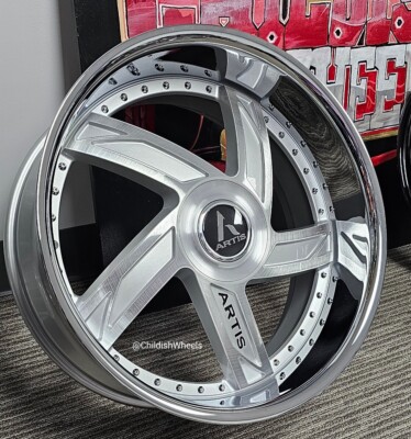 A stock image illustrating 24 inch rims 5x127 concepts