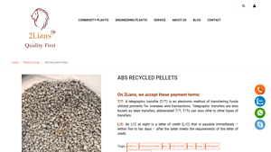 2Lians - ABS Recycled Pellets