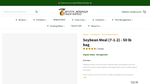 7 Springs Farm - Soybean Meal (7-1-2)