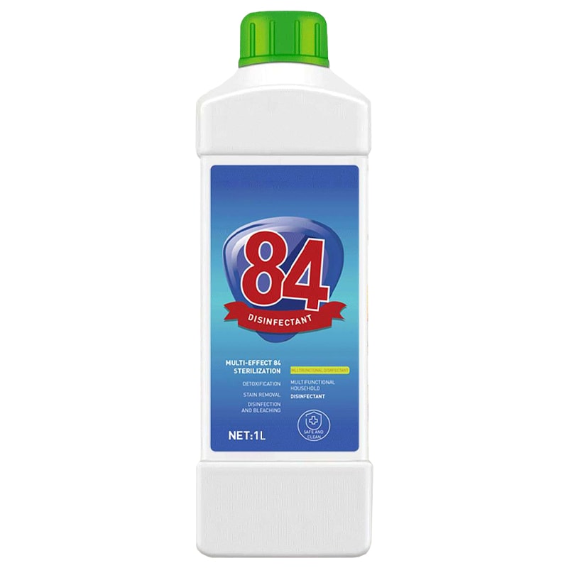 A stock image illustrating 84 disinfectant concepts