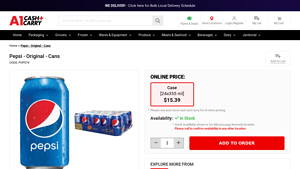 Pepsi - Original Cans