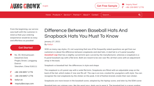 Accaps - Baseball and Snapback Hats
