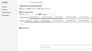 Accio - Aluminum Excavator Teeth