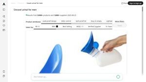 Accio - Portable Travel Urinal for Men
