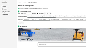 Accio - Small Asphalt Pavers