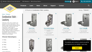 Acorn Engineering - Combination Toilet Lavatory