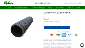 AgCare Products - Culvert 48 x 20' DW HDPE