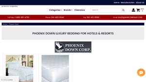 Phoenix Down Bedding - Luxury Hotel Bedding