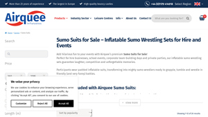 Airquee - Inflatable Sumo Wrestling Sets