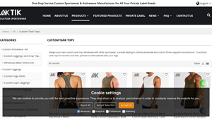 Aktik Sportswear - Custom Tank Tops