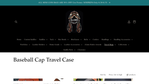 Alamos Saddlery - Baseball Cap Travel Case