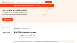 AliDrop - Custom Dropshipping Store