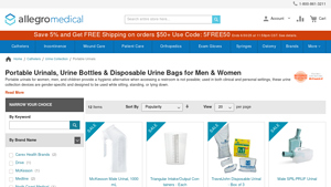 Allegro Medical - Portable Urinals