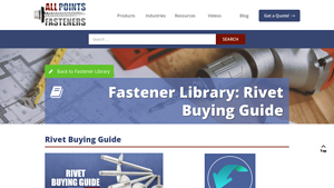 All Points Fasteners - Rivet Types