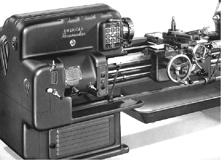 A stock image illustrating american pacemaker lathe concepts