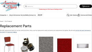 American Chairs - Replacement Parts for Bar Stools and Diner Chairs