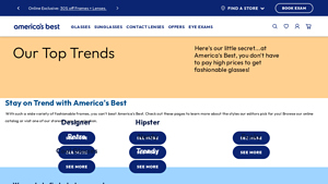 Americas Best - 30% Off Frames & Lenses