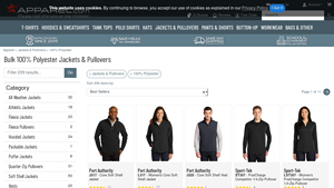 CornerStone - 100% Polyester Jackets & Pullovers