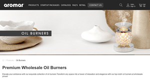 Aromar - Oil Burners & Wax Warmers