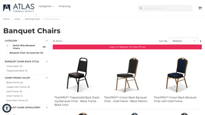 Atlas Chairs - TitanPRO™ Banquet Chairs