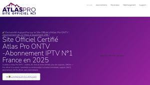 Atlas Pro - IPTV Abonnement N°1 France