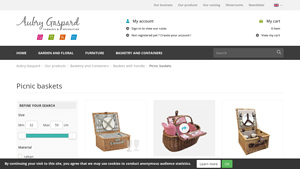 Aubry Gaspard - Wholesale Picnic Baskets