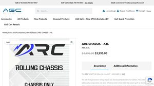 Augusta Golf Cars - ARC Chassis A4L