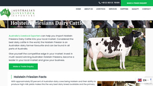Australia's Livestock Exporters - Holstein Friesians Dairy Cattle