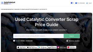 AutoCatalystMarket - Used Catalytic Converter Scrap Pricing