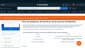 Marca - Filtro Aire Fresco M110475