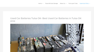 Auto Salvage Tulsa - High-Quality Used Car Batteries