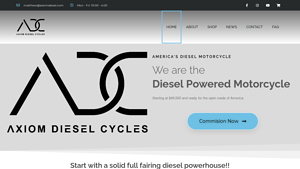 Axiom Diesel - Diesel-Powered Motorcycles