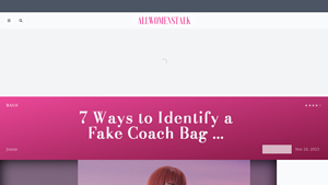 Coach - Authenticity Indicators