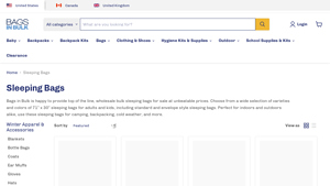 Bags in Bulk - Wholesale Sleeping Bags