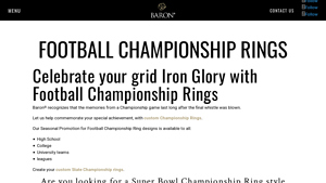Baron - Championship Rings