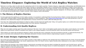 Bass Tools - AAA Replica Watches