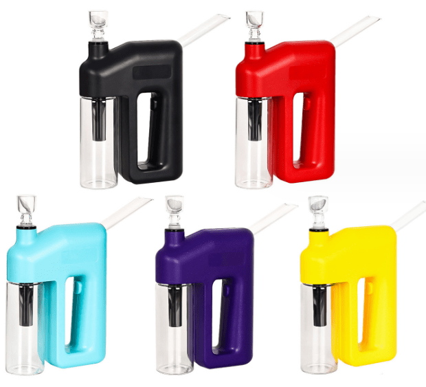 A stock image illustrating battery powered electronic bong water pipe concepts