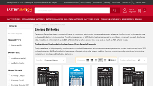 Panasonic - Eneloop Rechargeable Batteries