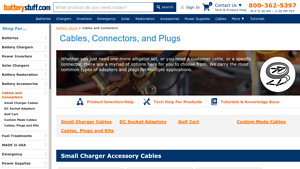 BatteryStuff - Battery Connectors & Cables