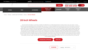 BB Wheels - 20 Inch Chrome & Black Wheels
