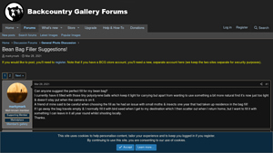 BCG Forums - Suggested Filler Materials