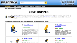 Beacon Technology - Beacon® Drum Dumper
