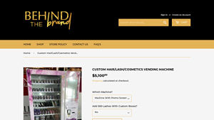 Behind The Brand - Custom Vending Machines