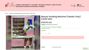 Be Minked Beauty - Beauty Vending Machine