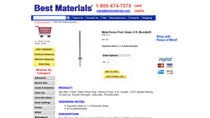 Mar-Mac Wire, Inc. - Metal Fence Post