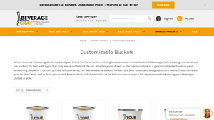 Beverage Craft - Custom Metal Ice Buckets