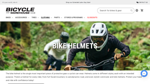 Bicycle Warehouse - Bike Helmets