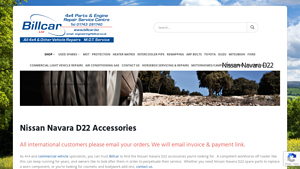 Billcar - Nissan Navara D22 Accessories
